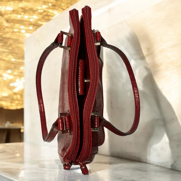 NWT Liz & Co. Ruby Red Handbag - Picture 2 of 4